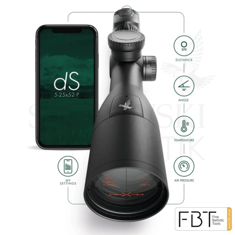 Swarovski dS Gen. II 5-25x52 P Riflescope System view