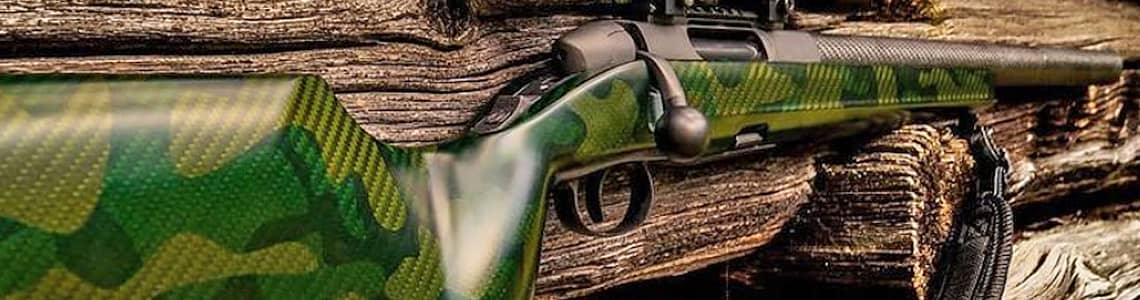 Services on site at FBT 13 FBT Steyr rifle carbon fibre stock