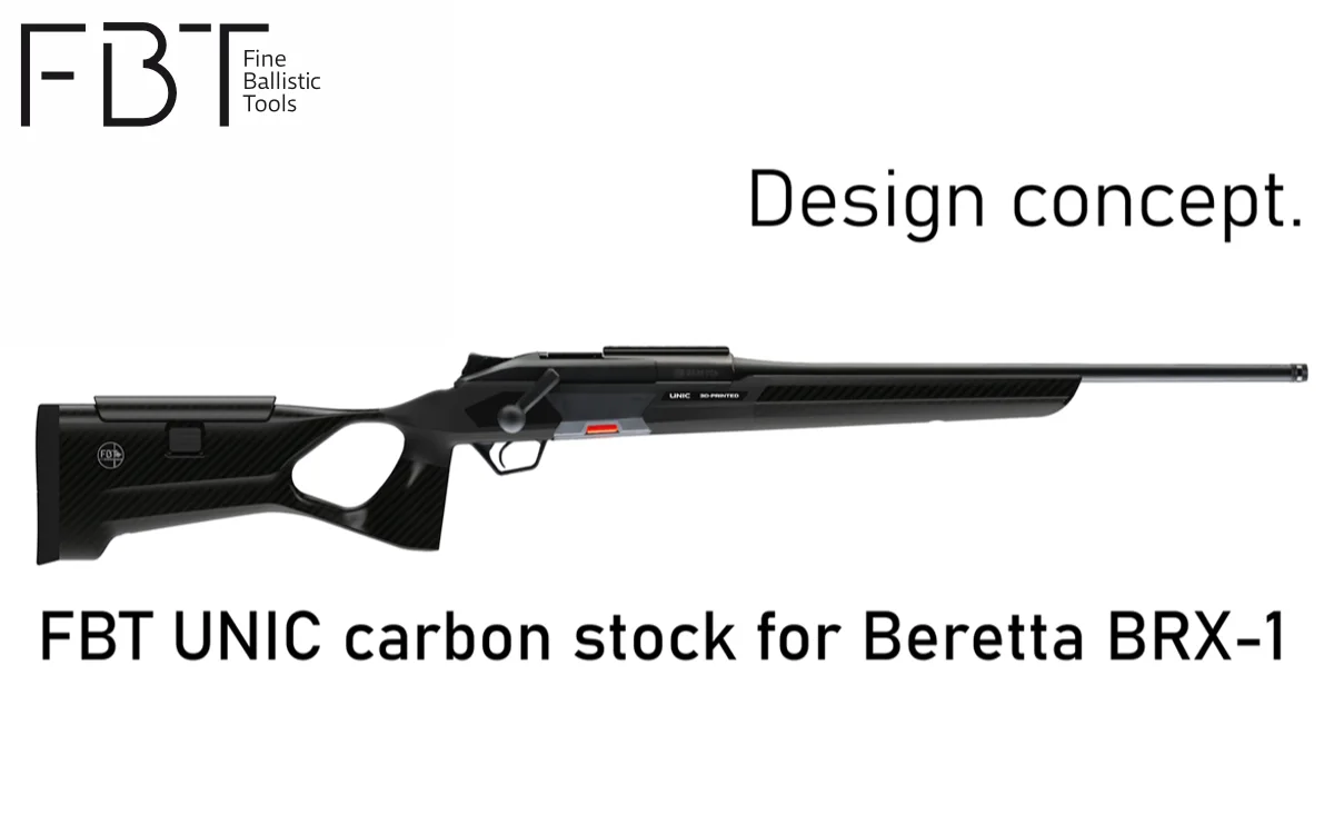 Beretta BRX1 | Design study with UNIC carbon fibre stock