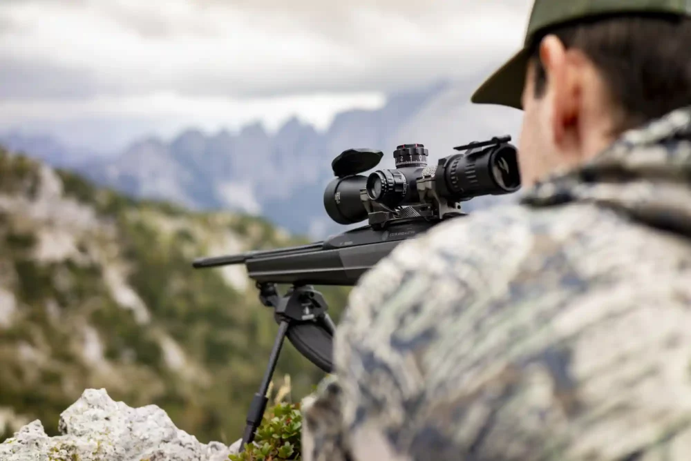 Steyr Gams weapon | Practical use in the mountains with March target optics