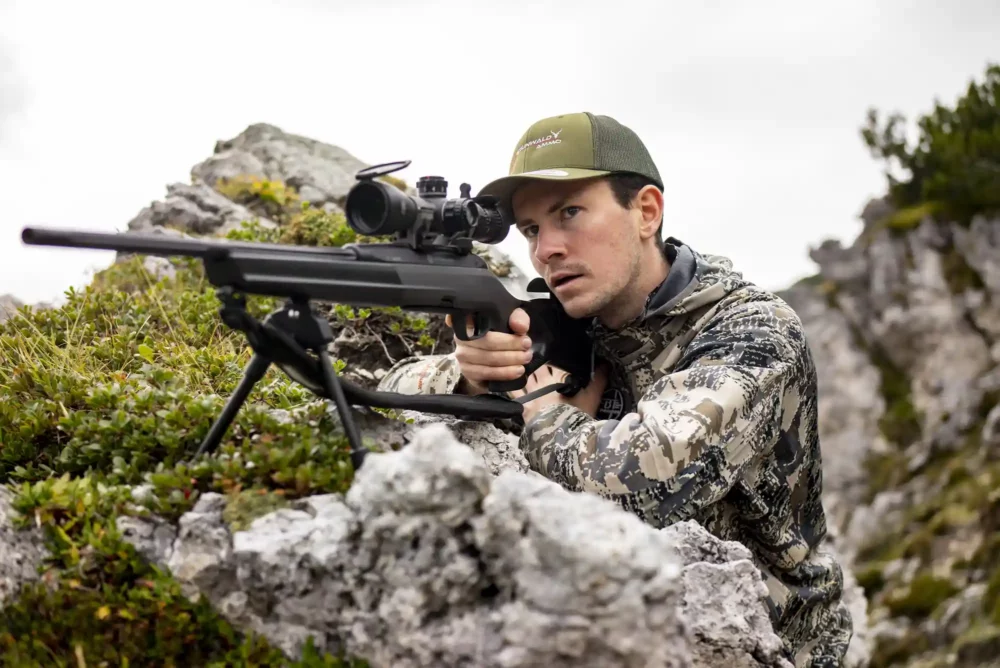 Steyr Gams weapon | Practical use in the mountains with March target optics