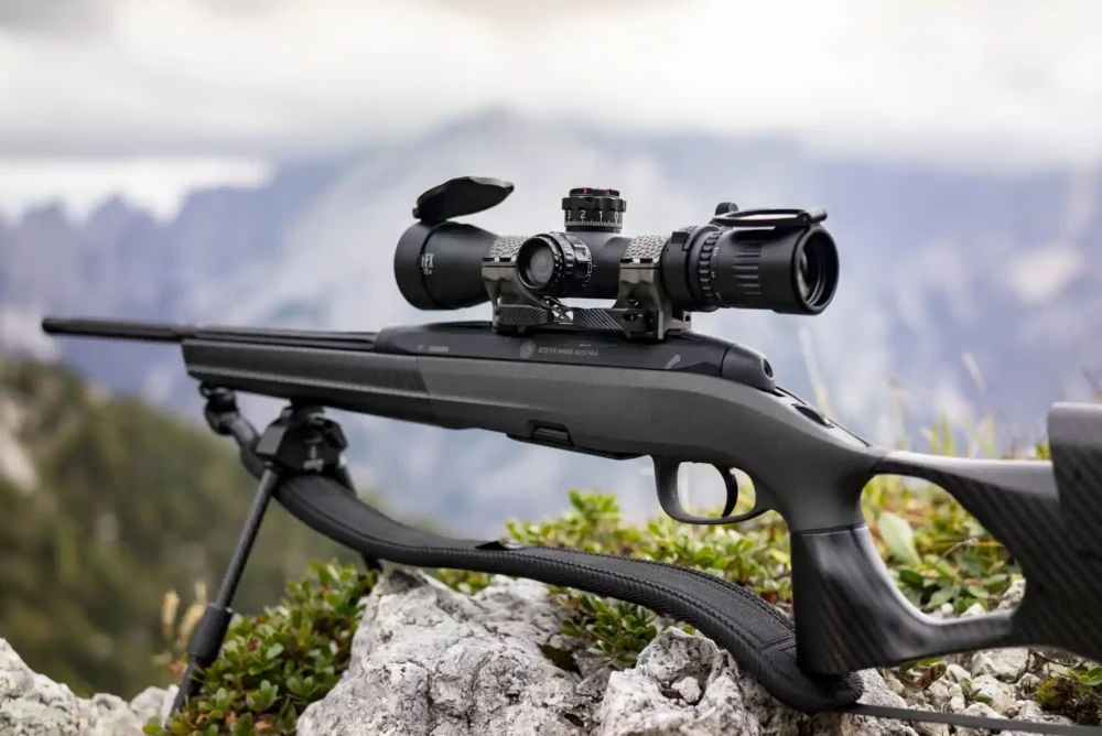 Steyr Gams weapon | Practical use in the mountains with March target optics