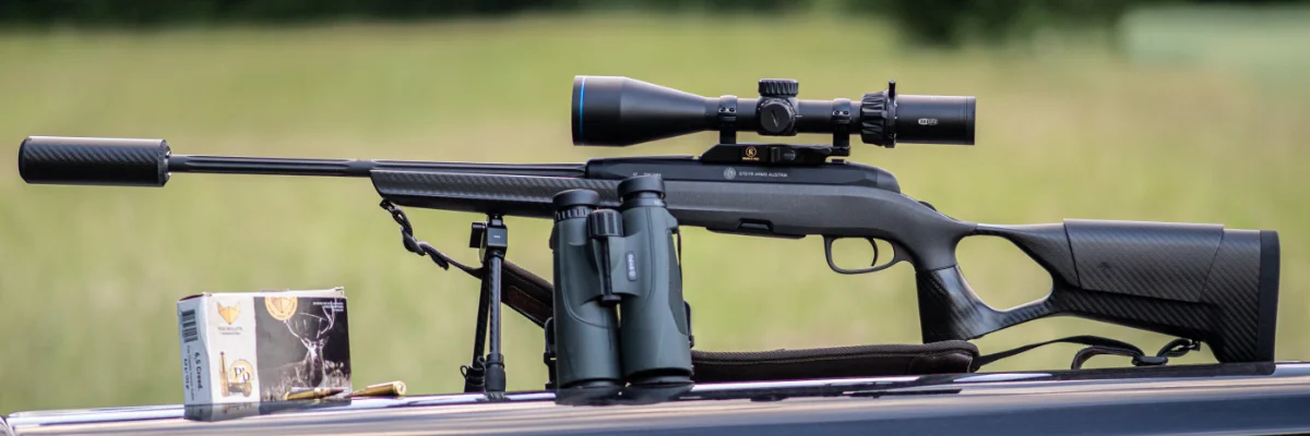 Silencers for precision weapons | INCA® AIR series | Philosophy and strategy 2 Silencer INCA Air Steyr Gams