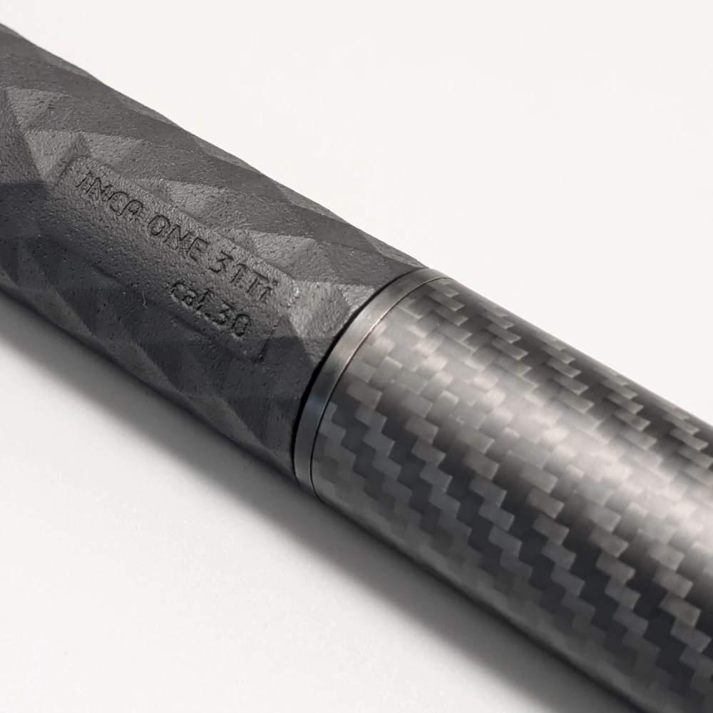 INCA ONE carbon fibre sleeve Integral silencer connection
