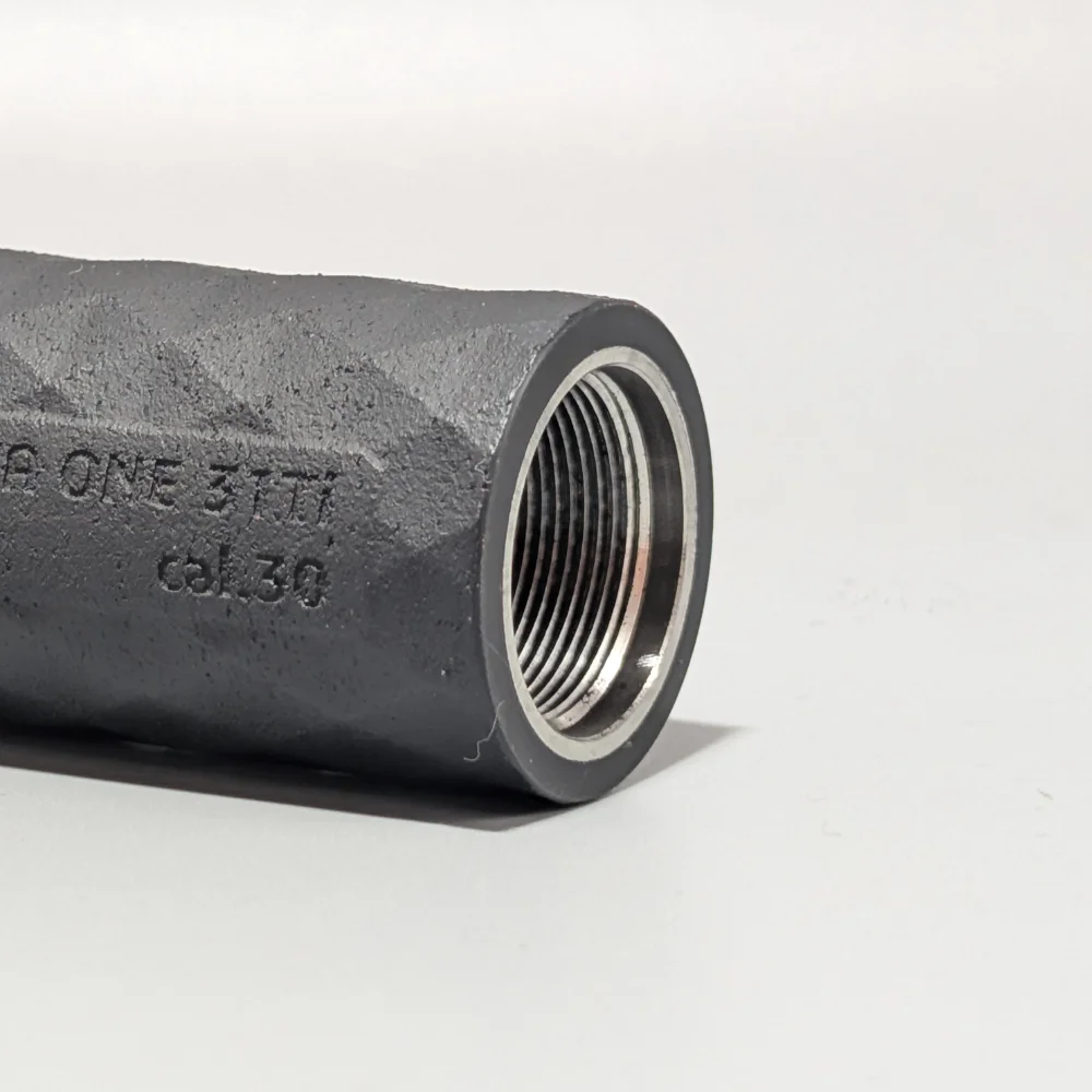 INCA ONE carbon sleeve integral silencer connection thread