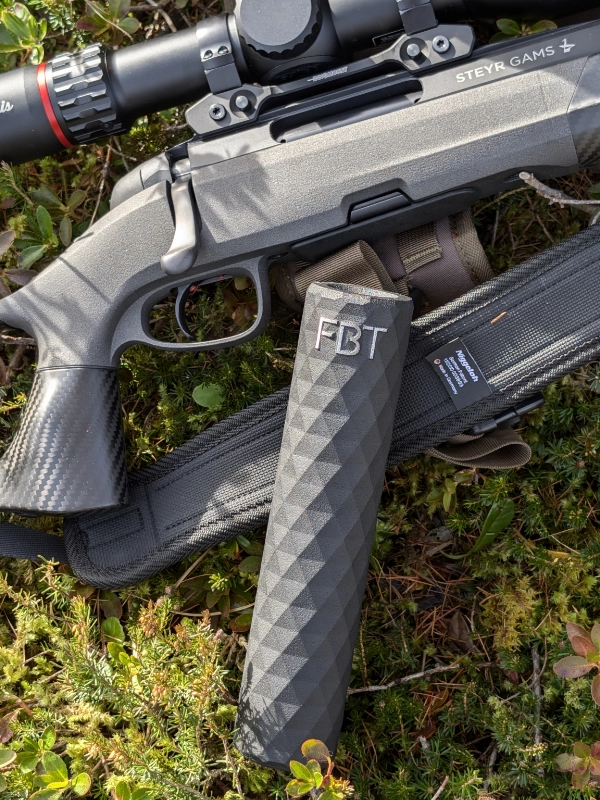 INCA® HOT silencer for weapons | Development & claim 2 Steyr Gams rifle with INCA Hot silencer