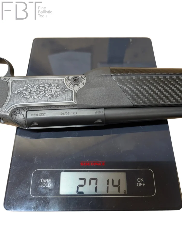 Blaser BBF 95 with UNIC carbon fibre stock +INCA HOT BB50Ti system silencer