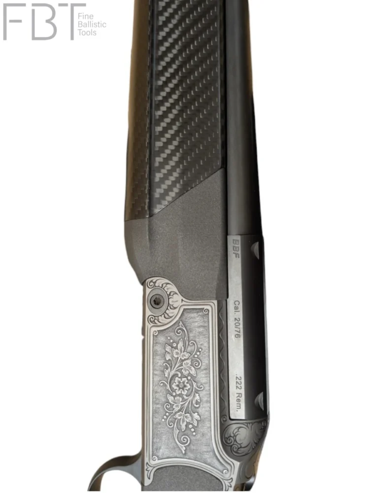 Blaser BBF 95 with UNIC carbon fibre stock +INCA HOT BB50Ti system silencer