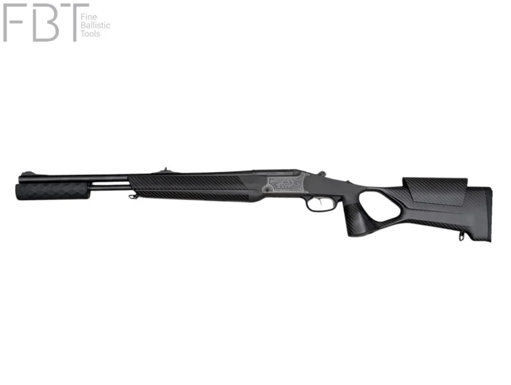 Blaser BBF95 with UNIC carbon fibre stock +INCA HOT BB50Ti system silencer