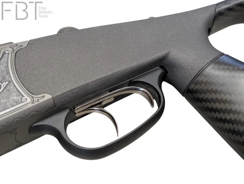Blaser BBF95 with UNIC carbon fibre stock +INCA HOT BB50Ti system silencer