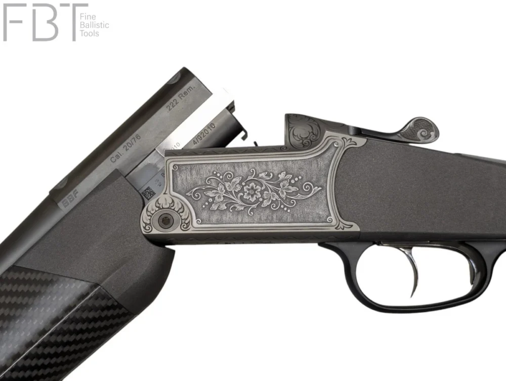 Blaser BBF 95 with UNIC carbon fibre stock +INCA HOT BB50Ti system silencer