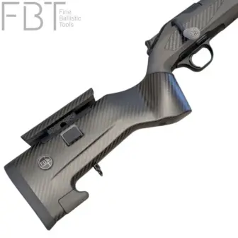 Blaser R8 Waffe | UNIC SuperErgo Carbonschaft von FBT - Detail Hinterschaft