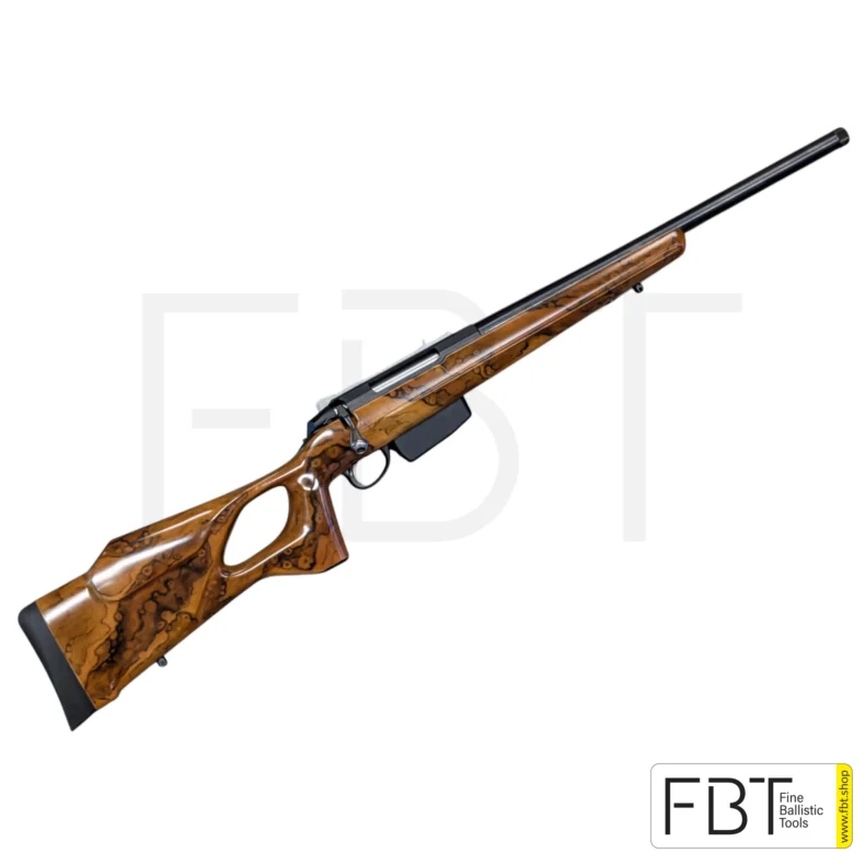 Tikka T3x Kaliber 22-250 Remington Waffe mit UNIC Carbonschaft Holzoptik Glossy