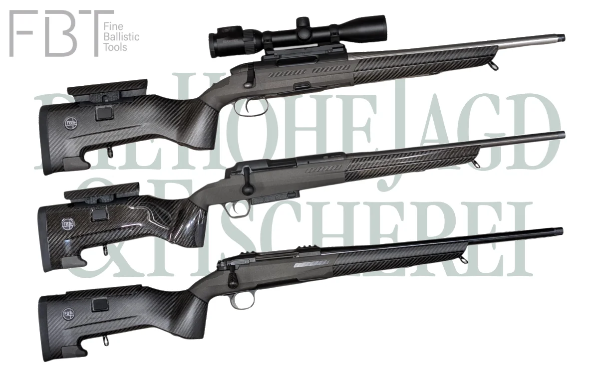 UNIC SuperErgo Carbon Stock | Presentation High Hunting and Fishing 2025 | 3 weapon models - Mauser - Steyr Arms - Steel Action