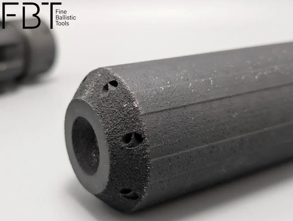 INCA TAC silencer after 10,000 shots from Steyr AUG