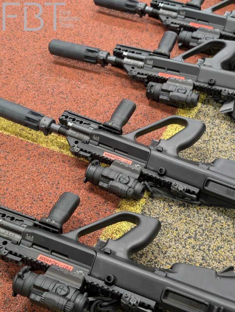 Test INCA TAC silencer | Steyr AUG BMI Police Training Centre Vorarlberg