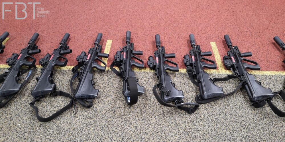 Test INCA TAC silencer | Steyr AUG BMI Police Training Centre Vorarlberg